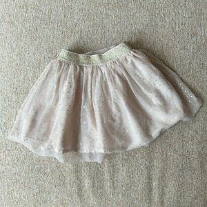 GAP | Metallic belted Tulled Skirt 3T